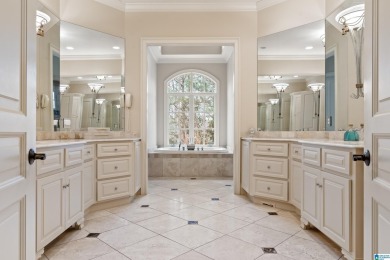 This grand Greystone home is nestled within its wooded  private on Greystone Golf and Country Club-Founders Course in Alabama - for sale on GolfHomes.com, golf home, golf lot