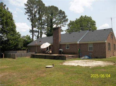 Well maintained brick ranch with a short walk between the hedges on Cypress Cove Country Club in Virginia - for sale on GolfHomes.com, golf home, golf lot