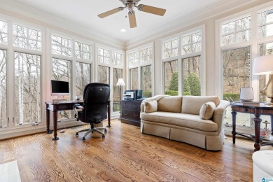 This grand Greystone home is nestled within its wooded  private on Greystone Golf and Country Club-Founders Course in Alabama - for sale on GolfHomes.com, golf home, golf lot