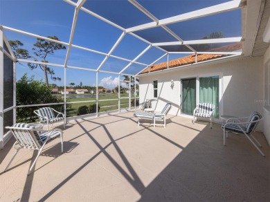 TRANQUILITY MEETS ELEGANCE WITH PICTURESQUE WATER VIEWS! Welcome on Venice East Golf Club in Florida - for sale on GolfHomes.com, golf home, golf lot
