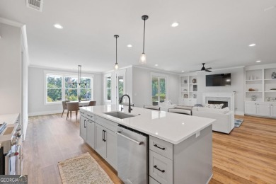 This beautiful 4 bedroom, 3 bath home offers the perfect blend on Harbor Club Golf and Country Club in Georgia - for sale on GolfHomes.com, golf home, golf lot