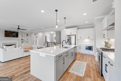 This beautiful 4 bedroom, 3 bath home offers the perfect blend on Harbor Club Golf and Country Club in Georgia - for sale on GolfHomes.com, golf home, golf lot