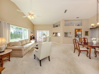 TRANQUILITY MEETS ELEGANCE WITH PICTURESQUE WATER VIEWS! Welcome on Venice East Golf Club in Florida - for sale on GolfHomes.com, golf home, golf lot