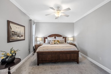 Perfect for downsizing or as a second home, this immaculate on Members Club At St. James Plantation in North Carolina - for sale on GolfHomes.com, golf home, golf lot