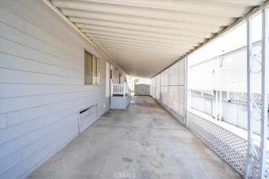 **Charming 2 Bed/2 Bath Mobile Home in a Vibrant 55+ Golf Resort on Hemet West Mobile Estates in California - for sale on GolfHomes.com, golf home, golf lot