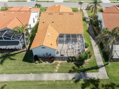 TRANQUILITY MEETS ELEGANCE WITH PICTURESQUE WATER VIEWS! Welcome on Venice East Golf Club in Florida - for sale on GolfHomes.com, golf home, golf lot