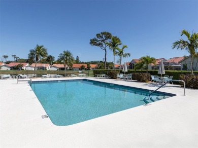 TRANQUILITY MEETS ELEGANCE WITH PICTURESQUE WATER VIEWS! Welcome on Venice East Golf Club in Florida - for sale on GolfHomes.com, golf home, golf lot