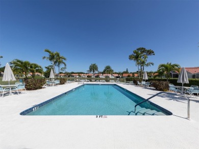 TRANQUILITY MEETS ELEGANCE WITH PICTURESQUE WATER VIEWS! Welcome on Venice East Golf Club in Florida - for sale on GolfHomes.com, golf home, golf lot