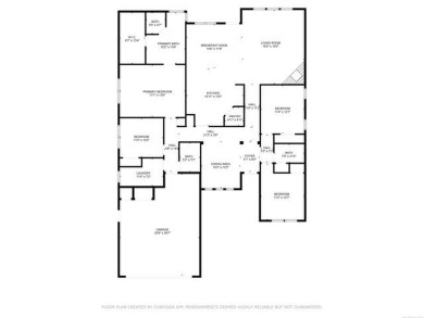 Elegant Golf Course Living | Immaculate 4-Bed, 3-Bath Brick Home on Battle Creek Golf Course in Oklahoma - for sale on GolfHomes.com, golf home, golf lot