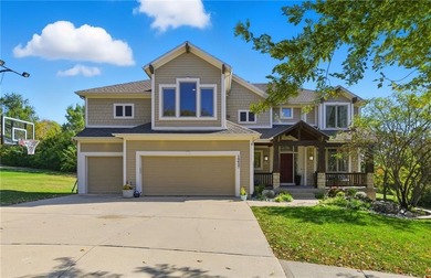 Welcome home to this beautiful 5-bedroom, 4.5-bath residence in on Falcon Valley Golf Course in Kansas - for sale on GolfHomes.com, golf home, golf lot