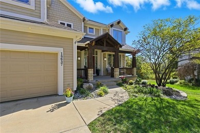 Welcome home to this beautiful 5-bedroom, 4.5-bath residence in on Falcon Valley Golf Course in Kansas - for sale on GolfHomes.com, golf home, golf lot
