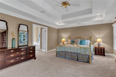 Welcome to your dream home, an all-brick w/ side load three car on Riverfront Golf Club in Virginia - for sale on GolfHomes.com, golf home, golf lot