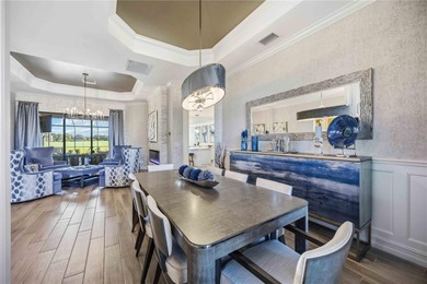 Turnkey furnished (excluding golf cart and select outdoor on Lakewood National Golf Club in Florida - for sale on GolfHomes.com, golf home, golf lot