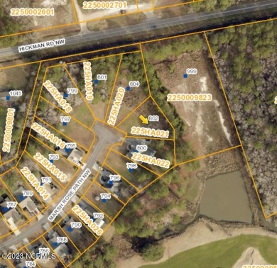 Additional Lot for sale as a package if a builder would like to on Meadowlands Golf Club in North Carolina - for sale on GolfHomes.com, golf home, golf lot