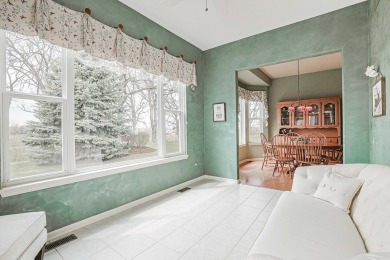 Rare and magnificent one-owner estate home nestled among mature on Whisper Creek Golf Club in Illinois - for sale on GolfHomes.com, golf home, golf lot