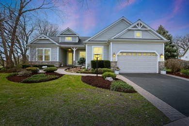 Rare and magnificent one-owner estate home nestled among mature on Whisper Creek Golf Club in Illinois - for sale on GolfHomes.com, golf home, golf lot