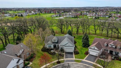 Rare and magnificent one-owner estate home nestled among mature on Whisper Creek Golf Club in Illinois - for sale on GolfHomes.com, golf home, golf lot