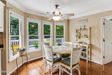 Tucked at the end of a cul-de-sac, this stunning brick home on Lockwood Folly Country Club in North Carolina - for sale on GolfHomes.com, golf home, golf lot