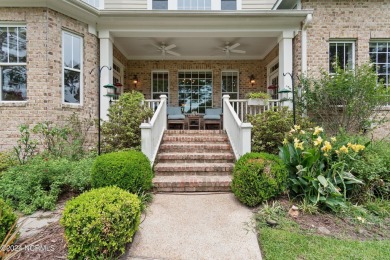 This Barker Canady craftsman-style custom built show home offers on Reserve Club At St James Plantation in North Carolina - for sale on GolfHomes.com, golf home, golf lot