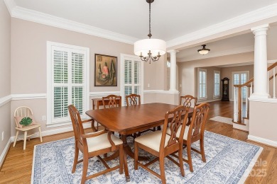 Step into this stunning 4-brf, 2.5-bath brick-front home on Northstone Country Club in North Carolina - for sale on GolfHomes.com, golf home, golf lot