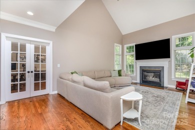 Step into this stunning 4-brf, 2.5-bath brick-front home on Northstone Country Club in North Carolina - for sale on GolfHomes.com, golf home, golf lot