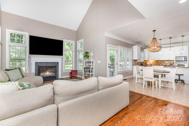 Step into this stunning 4-brf, 2.5-bath brick-front home on Northstone Country Club in North Carolina - for sale on GolfHomes.com, golf home, golf lot