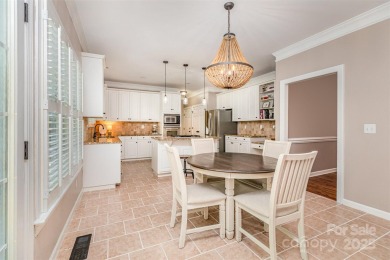 Step into this stunning 4-brf, 2.5-bath brick-front home on Northstone Country Club in North Carolina - for sale on GolfHomes.com, golf home, golf lot