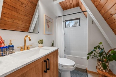 Distinctive A-Frame Mountain Retreat with Sweeping Views of on Breckenridge Golf Club in Colorado - for sale on GolfHomes.com, golf home, golf lot