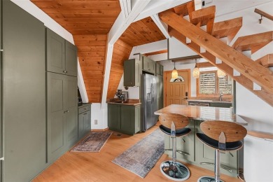 Distinctive A-Frame Mountain Retreat with Sweeping Views of on Breckenridge Golf Club in Colorado - for sale on GolfHomes.com, golf home, golf lot