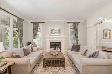 LUXURY FRENCH COTTAGE IN STONE BROOK AT GOVERNORS CLUB: on Governors Club in North Carolina - for sale on GolfHomes.com, golf home, golf lot