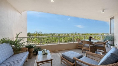 This rarely available 5th-floor Cayman residence in Grand Bay I on Longboat Key Golf Club Resort in Florida - for sale on GolfHomes.com, golf home, golf lot