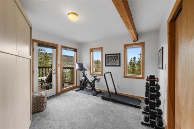 Distinctive A-Frame Mountain Retreat with Sweeping Views of on Breckenridge Golf Club in Colorado - for sale on GolfHomes.com, golf home, golf lot