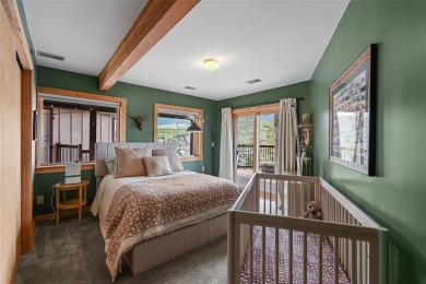 Distinctive A-Frame Mountain Retreat with Sweeping Views of on Breckenridge Golf Club in Colorado - for sale on GolfHomes.com, golf home, golf lot