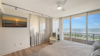 This rarely available 5th-floor Cayman residence in Grand Bay I on Longboat Key Golf Club Resort in Florida - for sale on GolfHomes.com, golf home, golf lot