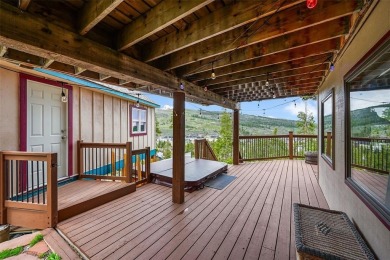 Distinctive A-Frame Mountain Retreat with Sweeping Views of on Breckenridge Golf Club in Colorado - for sale on GolfHomes.com, golf home, golf lot