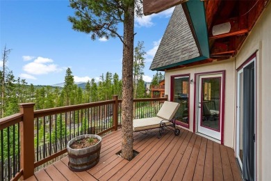 Distinctive A-Frame Mountain Retreat with Sweeping Views of on Breckenridge Golf Club in Colorado - for sale on GolfHomes.com, golf home, golf lot