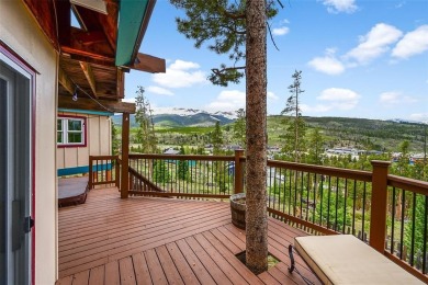 Distinctive A-Frame Mountain Retreat with Sweeping Views of on Breckenridge Golf Club in Colorado - for sale on GolfHomes.com, golf home, golf lot