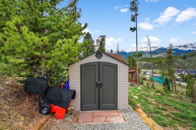 Distinctive A-Frame Mountain Retreat with Sweeping Views of on Breckenridge Golf Club in Colorado - for sale on GolfHomes.com, golf home, golf lot