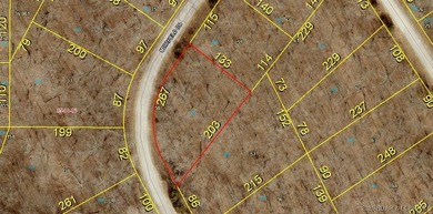 Great location in Porto Cima! Large corner lot near a half acre on The Club At Porto Cima in Missouri - for sale on GolfHomes.com, golf home, golf lot