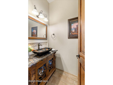 Views, golf, and luxury. Framed by iconic Granite Mountain views on Talking Rock Golf Club in Arizona - for sale on GolfHomes.com, golf home, golf lot