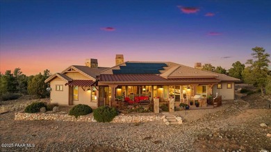 Views, golf, and luxury. Framed by iconic Granite Mountain views on Talking Rock Golf Club in Arizona - for sale on GolfHomes.com, golf home, golf lot