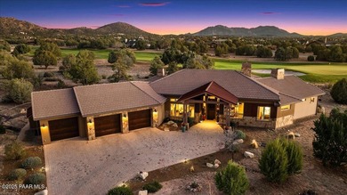 Views, golf, and luxury. Framed by iconic Granite Mountain views on Talking Rock Golf Club in Arizona - for sale on GolfHomes.com, golf home, golf lot