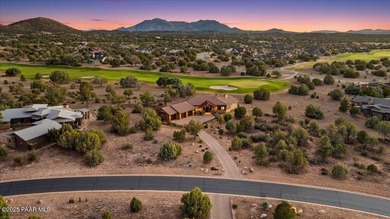 Views, golf, and luxury. Framed by iconic Granite Mountain views on Talking Rock Golf Club in Arizona - for sale on GolfHomes.com, golf home, golf lot
