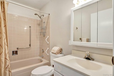 Move right into this beautifully maintained two-bedroom on Leisure Village Golf Course in New York - for sale on GolfHomes.com, golf home, golf lot