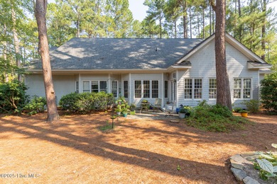 Situated in a peaceful cul-de-sac, this home sits on a large 2 on Pinewild Country Club of Pinehurst in North Carolina - for sale on GolfHomes.com, golf home, golf lot