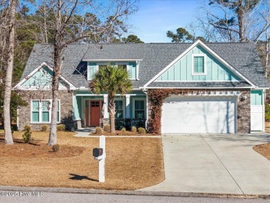 Welcome to this stunning like-new home at 1612 Settlers Way SW on Brick Landing Plantation Yacht and Golf Club in North Carolina - for sale on GolfHomes.com, golf home, golf lot