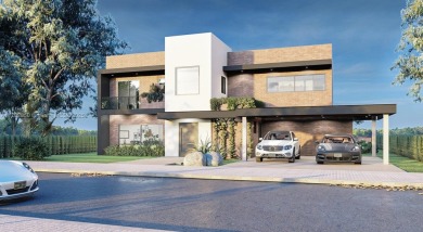 Now selling in Paraguay! Discover modern homes in Barrio Ambar on  in  - for sale on GolfHomes.com, golf home, golf lot
