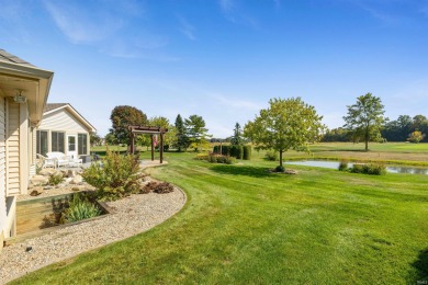 Beautiful Villa in Bridgewater addition. This home backs up to on Bridgewater Golf Club in Indiana - for sale on GolfHomes.com, golf home, golf lot