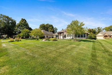 Beautiful Villa in Bridgewater addition. This home backs up to on Bridgewater Golf Club in Indiana - for sale on GolfHomes.com, golf home, golf lot