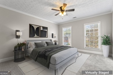 Welcome to this beautifully renovated Traditional 4-sided brick on Southland Country Club in Georgia - for sale on GolfHomes.com, golf home, golf lot